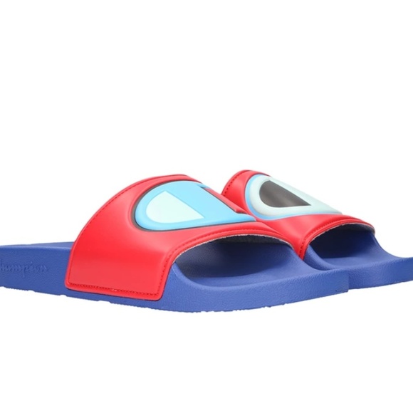 colorful champion slides